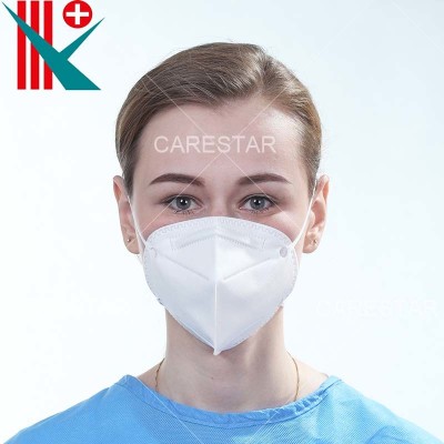 Wholesale Price High Quality Disposable Foldable PP/Polypropylene Nonwoven Respirator / Face Mask, Bfe 95% 99%, with Ce Certificate, Single-Use